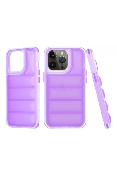 Stef's Cat Carcasă pentru Apple iPhone 13 Pro, Wave Shield, violet