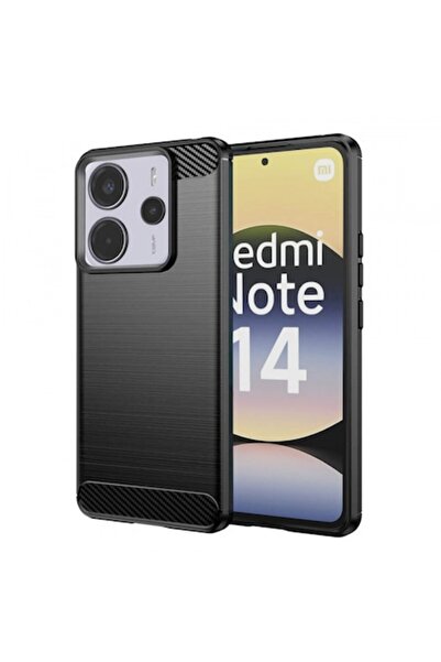 Stef's Cat Carcasă pentru Xiaomi Redmi Note 14 4G (Regional), Carbon, Negru