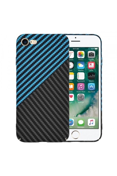 Stef's Cat Carcasă pentru Apple iPhone SE (2022/2020) / 8 / 7, Carbonite Fibe...