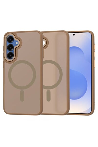 Stef's Cat Carcasă MagSafe pentru Samsung Galaxy S25 S931, HaloFrost, maro