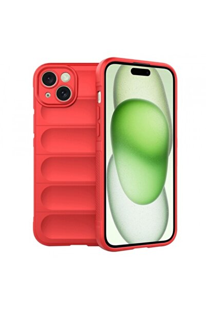 Stef's Cat Case for Apple iPhone 15 Plus, Magic Shield, Red
