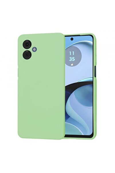 Stef's Cat Husă pentru Motorola Moto G14, SoftFlex, Verde