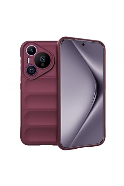 Stef's Cat Husă Huawei Pura 70 Pro, Magic Shield, Vișinie