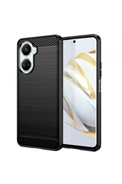 Stef's Cat Carcasă pentru Huawei nova 10 SE, Carbon, Negru