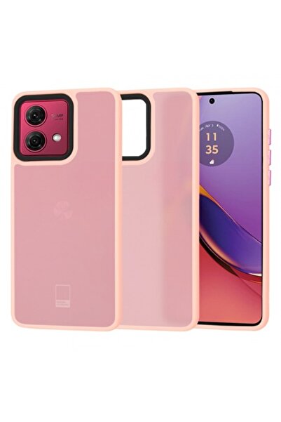 Stef's Cat Husă pentru Motorola Moto G84, HaloFrost, roz