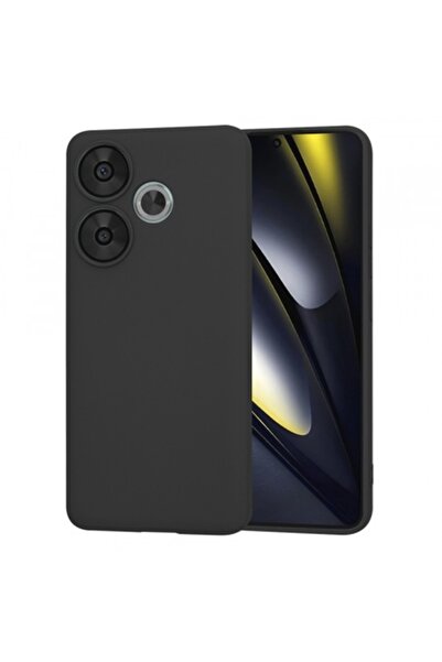 Stef's Cat Husă de telefon pentru Xiaomi Poco F6, SoftFlex, Neagră