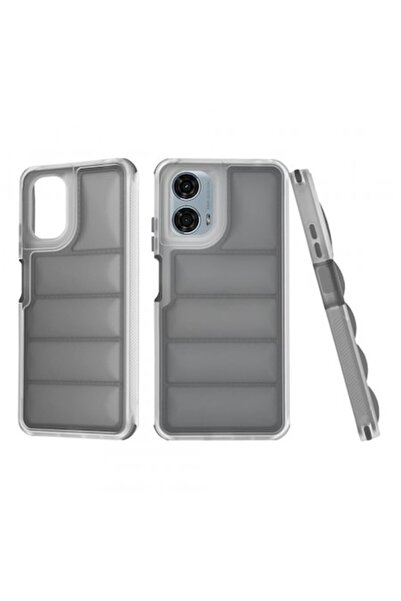 Stef's Cat Husă de telefon pentru Motorola Moto G24 Power (Wave Shield) - Neagră