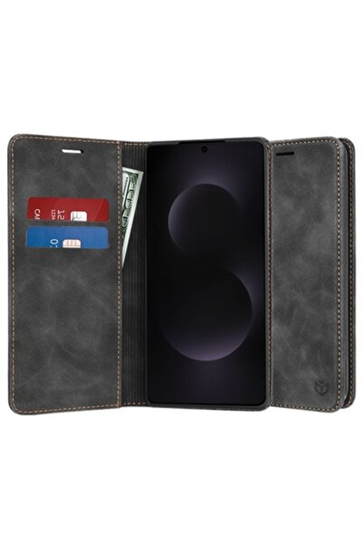 Stef's Cat Θήκη κινητού για Samsung Galaxy S25 Edge S937, Confy, μαύρη