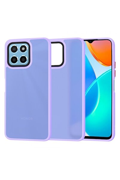 Stef's Cat Θήκη για Honor 70 Lite / X6 / X8 5G, HaloFrost, Ανοιχτό Μωβ