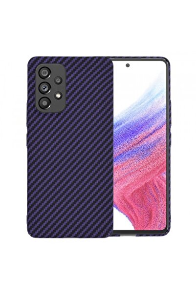 Stef's Cat Carcasă pentru Samsung Galaxy A53 5G (A536), Carbonite Fibershell, Violet