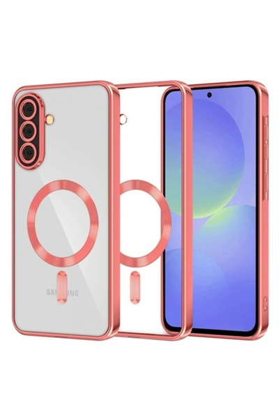 Stef's Cat Husă MagSafe pentru Samsung Galaxy A56 A566 / A36 A366, Cristal Lu...