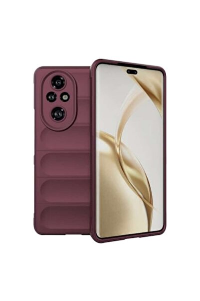 Stef's Cat Θήκη για Honor 200 Pro, Magic Shield, Μπορντό