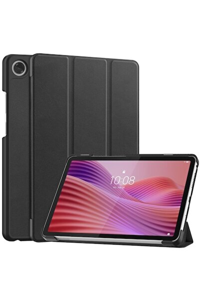 Stef's Cat Husă pentru Lenovo Tab One 8.7 / FoldPro / Z11 - Microfibră - Neagră