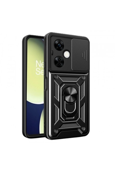 Stef's Cat Θήκη για OnePlus Nord CE 3 Lite, CamShield, Μαύρη