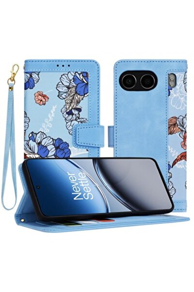 Stef's Cat Carcasă pentru OnePlus Nord 4, FlipCraft, Albastră