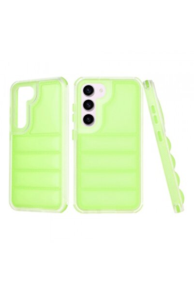 Stef's Cat Carcasă pentru Samsung Galaxy S23 (S911), Wave Shield, Verde