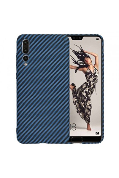 Stef's Cat Θήκη Huawei P20 Pro, από ίνες ανθρακονίου, τιρκουάζ