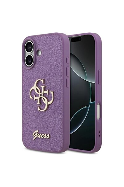 Stef's Cat Carcasă iPhone 17, cu sclipici fix, mare, A74, TPU, liliac