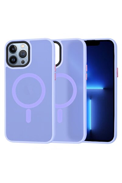 Stef's Cat Carcasă MagSafe pentru Apple iPhone 13 Pro Max, HaloFrost, violet ...