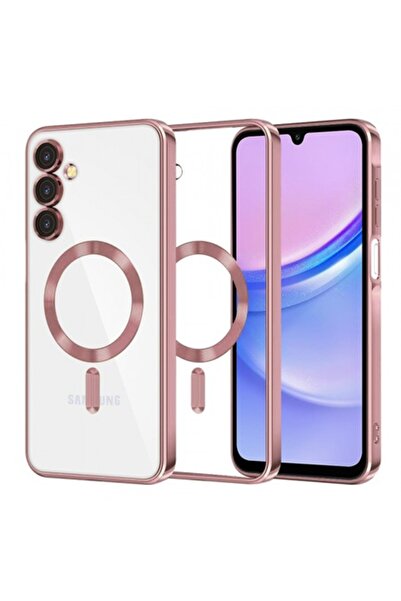 Stef's Cat Husă MagSafe pentru Samsung Galaxy A15 5G (A156/A155), Cristal de ...