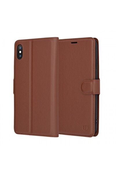 Stef's Cat Case for Apple iPhone XS Max, Leather Folio, Brown