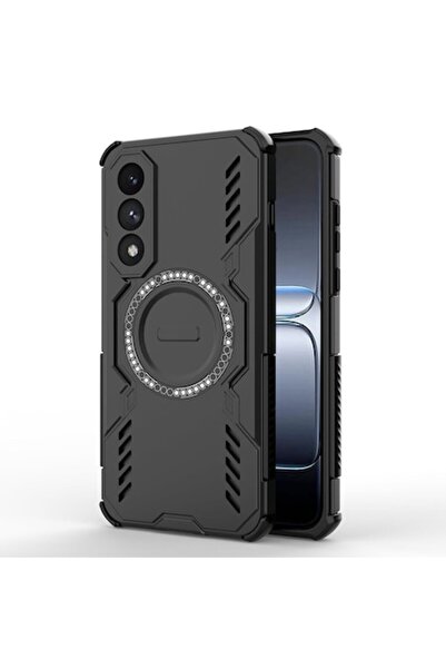 Stef's Cat Θήκη OnePlus Nord 5 ArmorMag Q30, πολυανθρακική, μαύρη