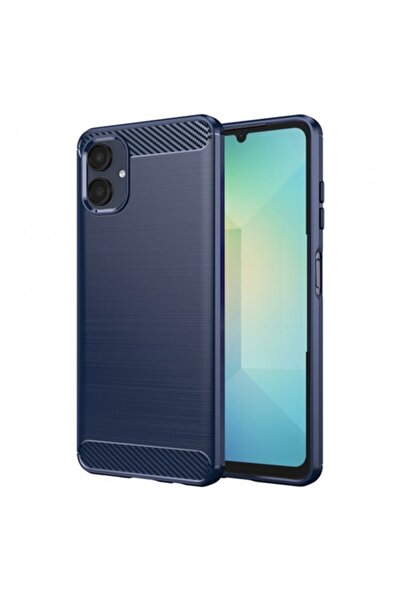 Stef's Cat Carcasă pentru Samsung Galaxy A06 (A065), Carbon, Albastră