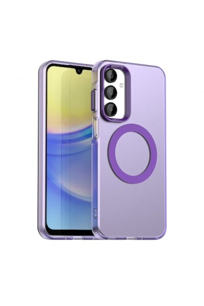 Stef's Cat Θήκη MagSafe για Samsung Galaxy A16 (A166 / A165), CandyCase, Μωβ