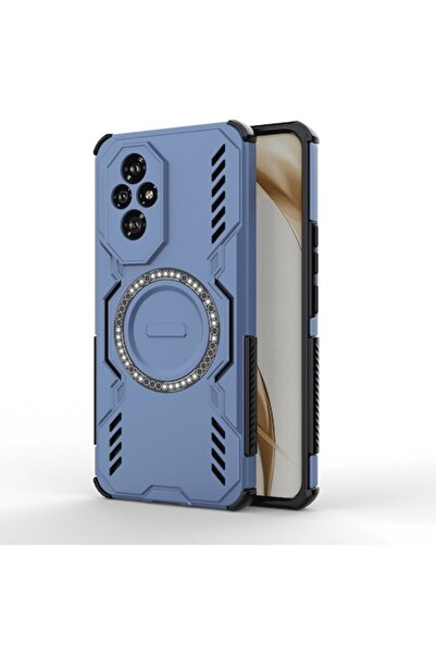 Stef's Cat Θήκη Honor 200, ArmorMag Case I86, Πολυανθρακικό, Μπλε