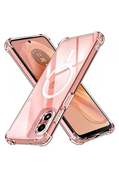 Stef's Cat Husă MagSafe pentru Motorola Moto G04s / E14 / G04 / G24, rezisten...