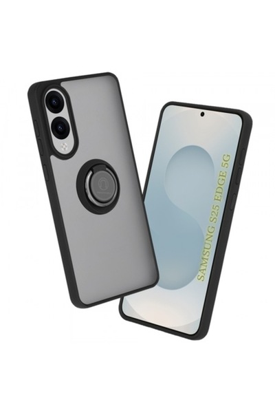 Stef's Cat Carcasă pentru Samsung Galaxy S25 Edge S937, Glint, Negru