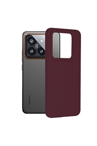 Stef's Cat Калъф за телефон Xiaomi 14 Pro, Soft Edge, Виолетов