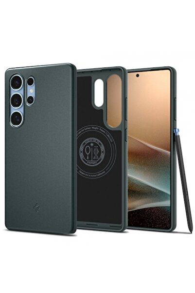 Spigen MagSafe Case for Samsung Galaxy S25 Ultra (S938) - Thin Fit, Green (ACS08947)