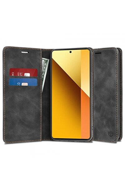 Stef's Cat Carcasă pentru Xiaomi Redmi Note 13 5G, Confy, Negru