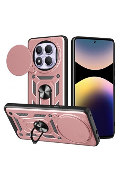 Stef's Cat Θήκη για Xiaomi Redmi Note 14 Pro 4G, CamShield, Ροζ