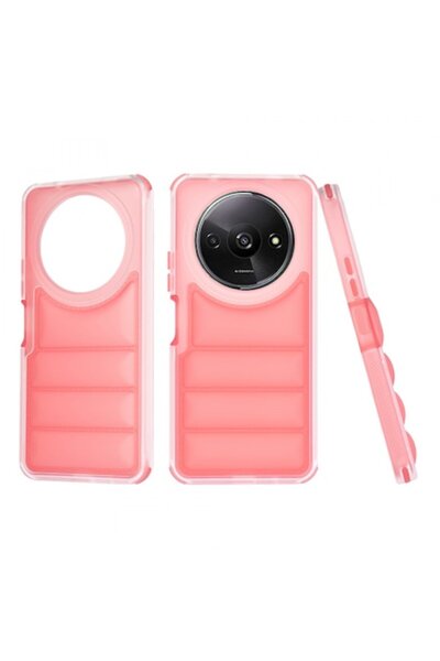 Stef's Cat Калъф за Xiaomi Redmi A3x / A3, Wave Shield, Червен