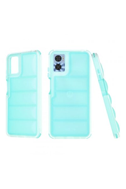 Stef's Cat Carcasă pentru Motorola Moto E22i / E22, Wave Shield, turcoaz