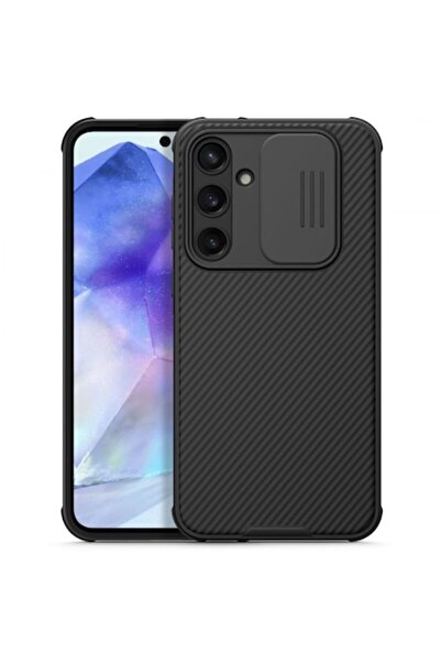 Stef's Cat Θήκη για Samsung Galaxy A55 5G (A556), CamShield Pro, Μαύρη