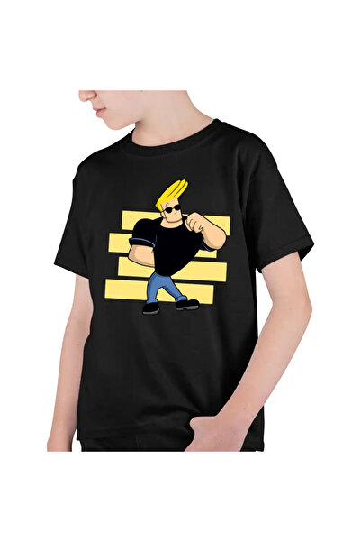 OEM Tricou Copii Baieti Johnny Bravo Legend Fitness