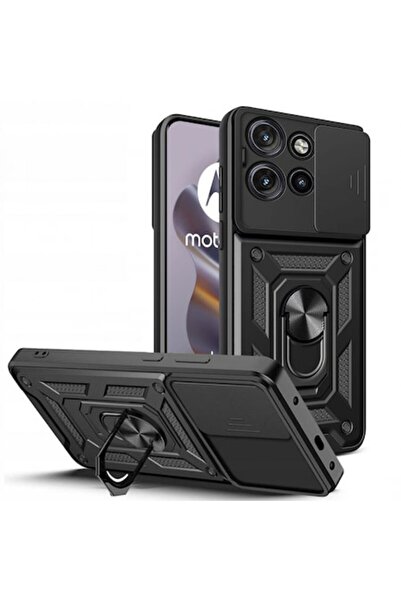 Tech-Protect Husă pentru Motorola Edge 50 Neo, CamShield Pro, Neagră