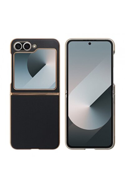 Stef's Cat Carcasă pentru Samsung Galaxy Z Flip6 F741, Vogue, Negru