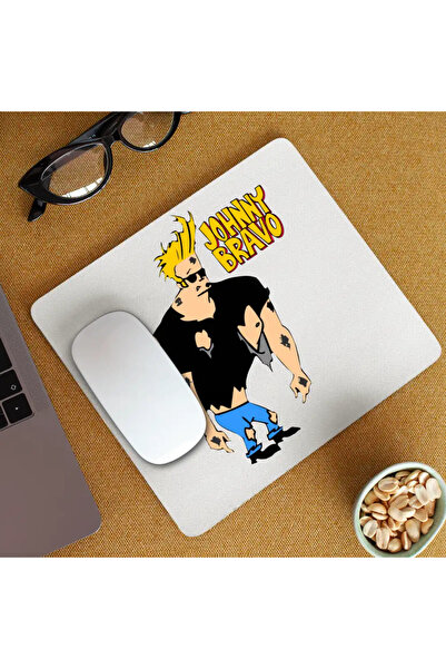 OEM Mousepad Johnny Bravo Batted Ruffled