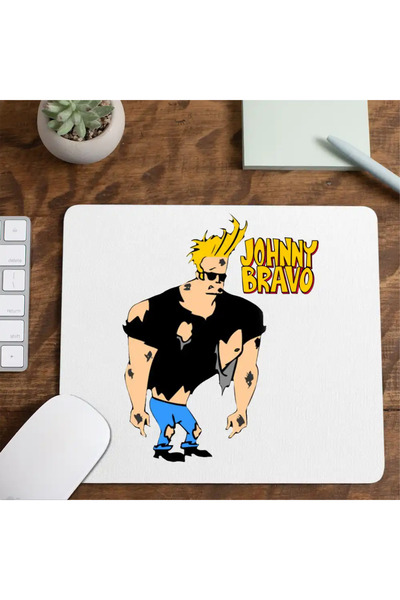 OEM Mousepad Johnny Bravo Batted Ruffled