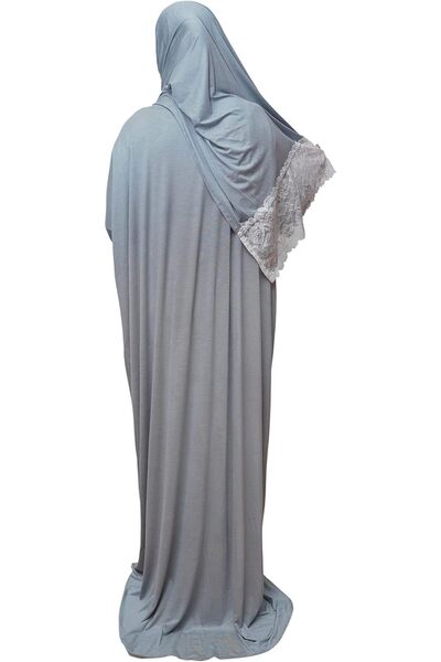 Generic Women Prayer Dress (Grey) - One Size