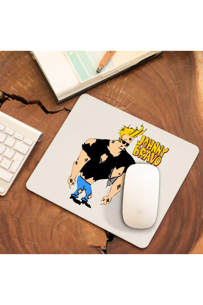 OEM Mousepad Johnny Bravo Batted Ruffled