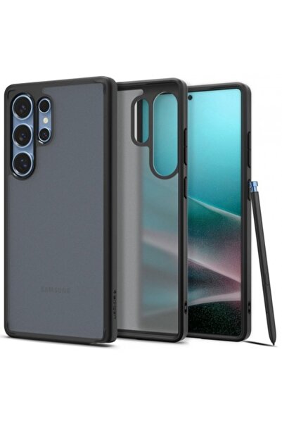 Spigen Θήκη για Samsung Galaxy S25 Ultra S938, Ultra Hybrid, Μαύρη ACS08962