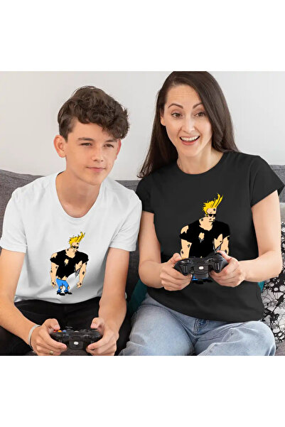 OEM Tricou Femei Johnny Bravo Batut Ciufulit