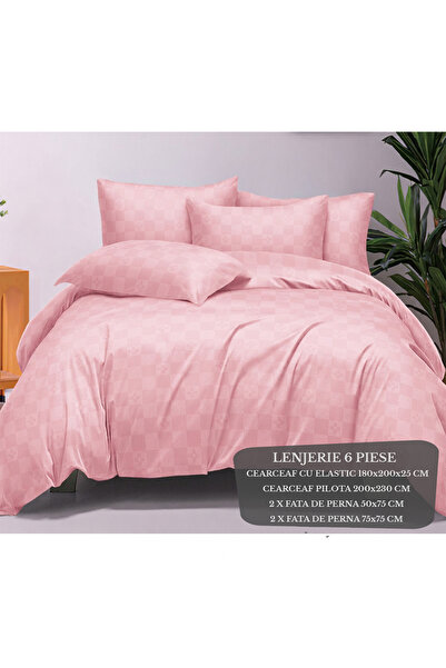 Patul Premium Bed Linen, Fine Cotton, 6 Pieces, Fitted Sheet