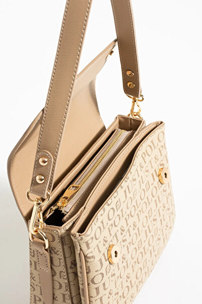 Just Polo Women's Printed Stylish Hand & Shoulder Bag with Adjustable Strap Size: 26 X 13 cm Shopper