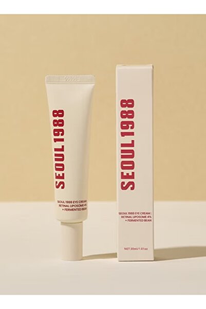 KSECRET K-secret Seoul 1988 كريم العيون سيول 1988 مع 4% من الليبوزوم الشبكي وحبوب مخمرة للعناية بالتجاعيد، 30 مل